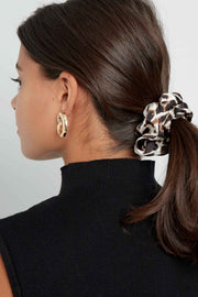Tijgerprint scrunchies set