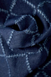 Plaid Top – Indigo