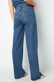 Wide Leg Hartjes Jeans