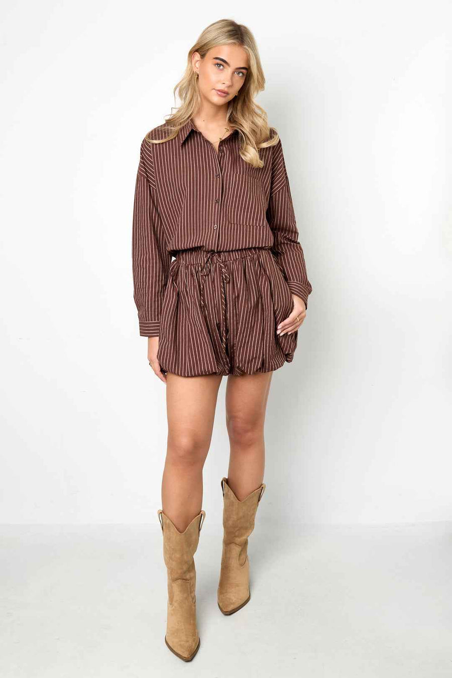 Shorts Casual Streepjes
