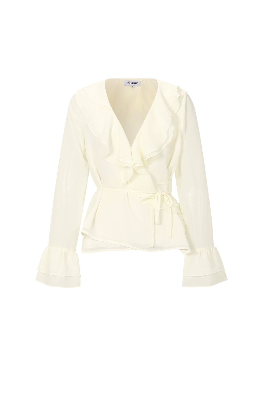 Longsleeve met ruches