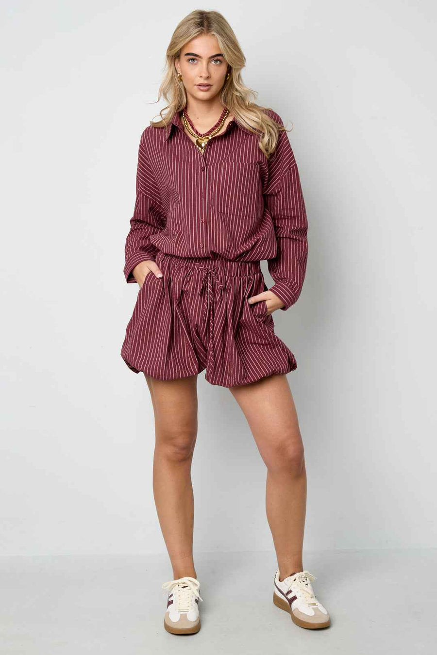 Shorts Casual Streepjes