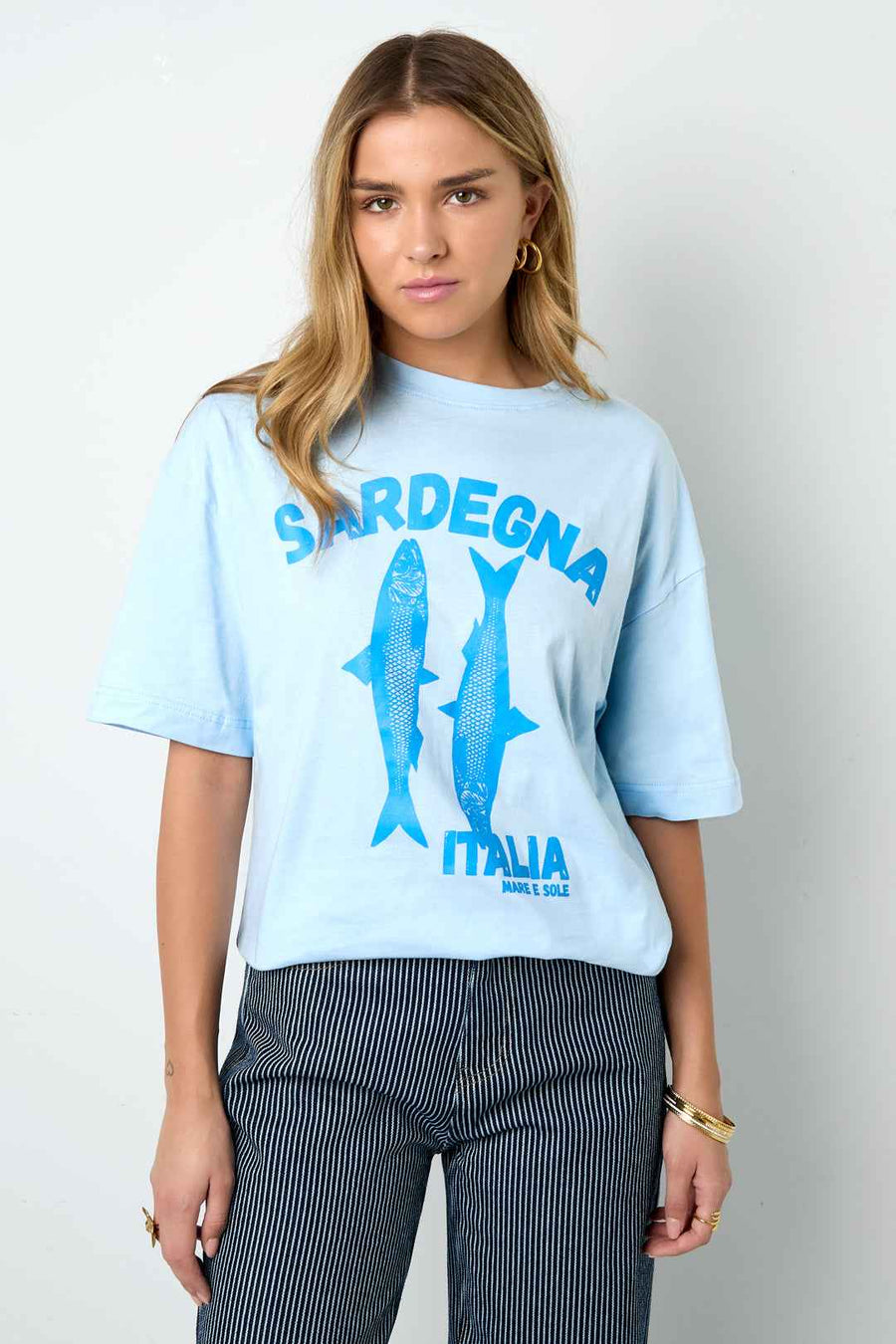 Sardinia Fish T-shirt – Zomerse Casual Must-Have
