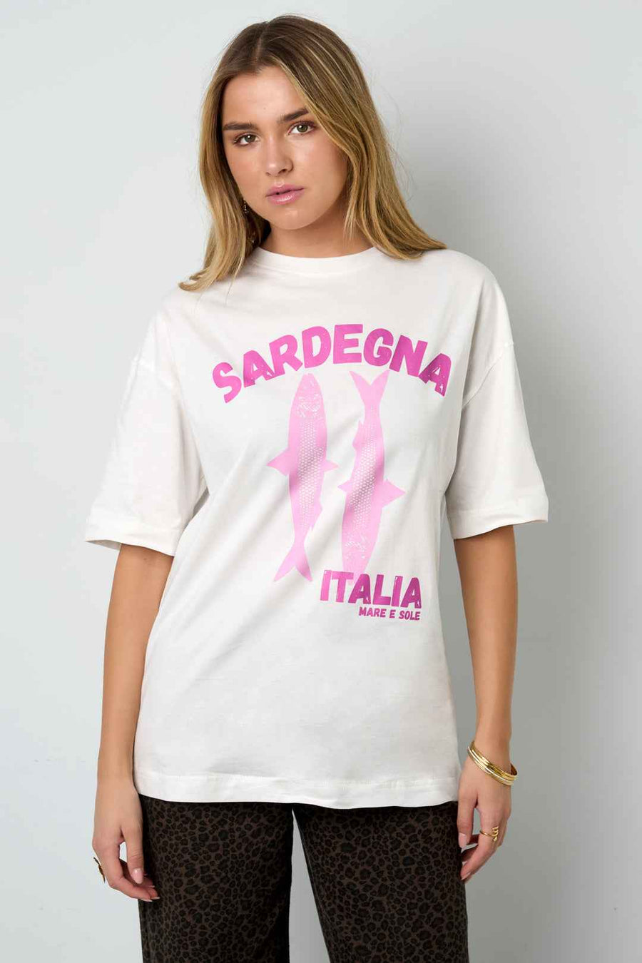 Sardinia Fish T-shirt – Zomerse Casual Must-Have