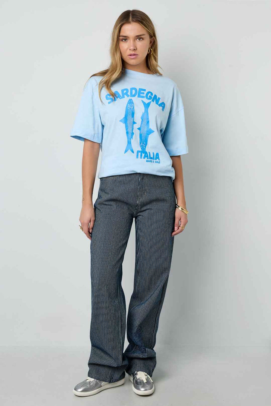 Sardinia Fish T-shirt – Zomerse Casual Must-Have