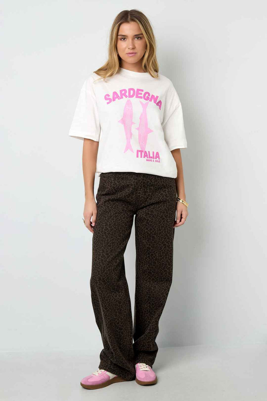 Sardinia Fish T-shirt – Zomerse Casual Must-Have